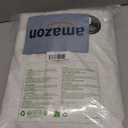 NICETOWN Natural Bedroom Full Blackout Linen Curtain Panels Set of 2, 62" by 72", Thick Insulated Classic Grommet Blackout Draperies with White Thermal Insulated Liner for Windows