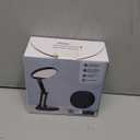 Desk Lamps for Home Office Rechargeable 3600mAh, Foldable+Portable Cordless Desk Light Small Table Lamp,Dimmable+9 Brightness Small Table Lamp Desk Light Table, LED Desk Lamps for Home Office (Black)