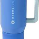 HydroJug Kids - 20 oz Insulated Kids Water Bottle with Flip Straw & Handle | Leak-Proof & Durable | Perfect for School, Sports, Lunch, Travel & Camp, Riptide