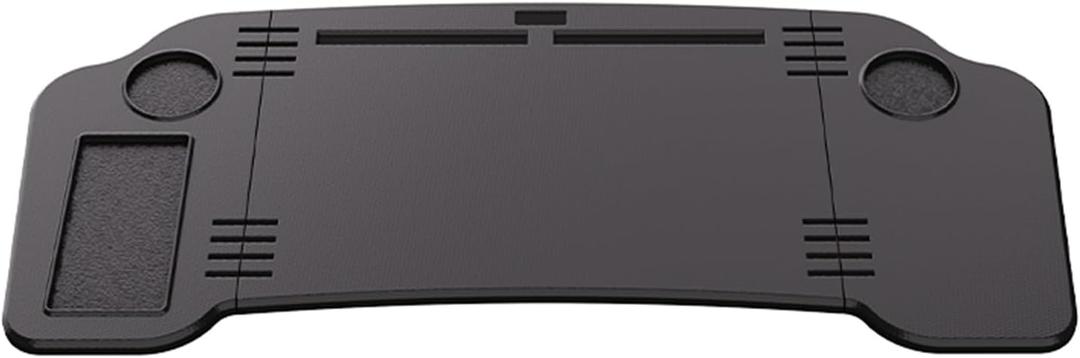 2 in 1 Car Desk Steering Wheel Tray, Foldable Car Table Holder for Laptop Eating and Traveling, Upgraded Design