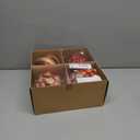 Alupssuc 6''/150mm Large Christmas Ball Ornaments, 4Pcs Christmas Tree Decor, Shatterproof Hanging Decorations with Hooks, Red & Gold Baubles for Xmas Tree, Wedding, Holiday and Party Decor