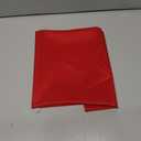 Hiasan Small Tablecloth for Square Tables - Waterproof and Spillproof Washable Fabric Table Cloth for Dining Room Kitchen Party (Red, 40 x 40 Inch)