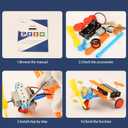 STEM Kits for Kids Crafts 6-8 8-12, Boys Gifts Toys for 6 7 8 Year Old Boy Birthday Gift Ideas, STEM Toys Crafts 6+ 7+ yr, Robotics Science Kits Activities Robot Building Age 8-10 9 10 11 12 13 14