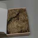 LONAI Curly Wig with Bangs for Women Long Ash Blonde Kinky Wigs with Bangs WIG006 Curly Shag Synthetic Wig for Daily Use Party Cosplay-Ash Blonde (23 Inch (Pack of 1)