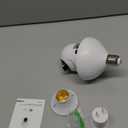Light Bulb Camera 1080P Full-Color Night Vision, Motion Detection & Alarm Notifications Two-Way Audio, Alexa Compatibility & Cloud Storage Support Porch Lighting