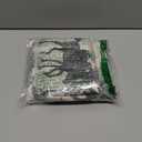 DriftAway Toile Linen Lined Valance Double Layer Thermal Room Darkening Blackout Window Valance Curtain for Kitchen Bathroom Farmhouse French Country Vintage Printed Pattern Single 52 x 18 Inch Black