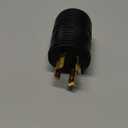 RVGUARD Generator Adapter Plug 4 Prong to 3 Prong, NEMA L14-30P to NEMA L5-30R Locking Adapter
