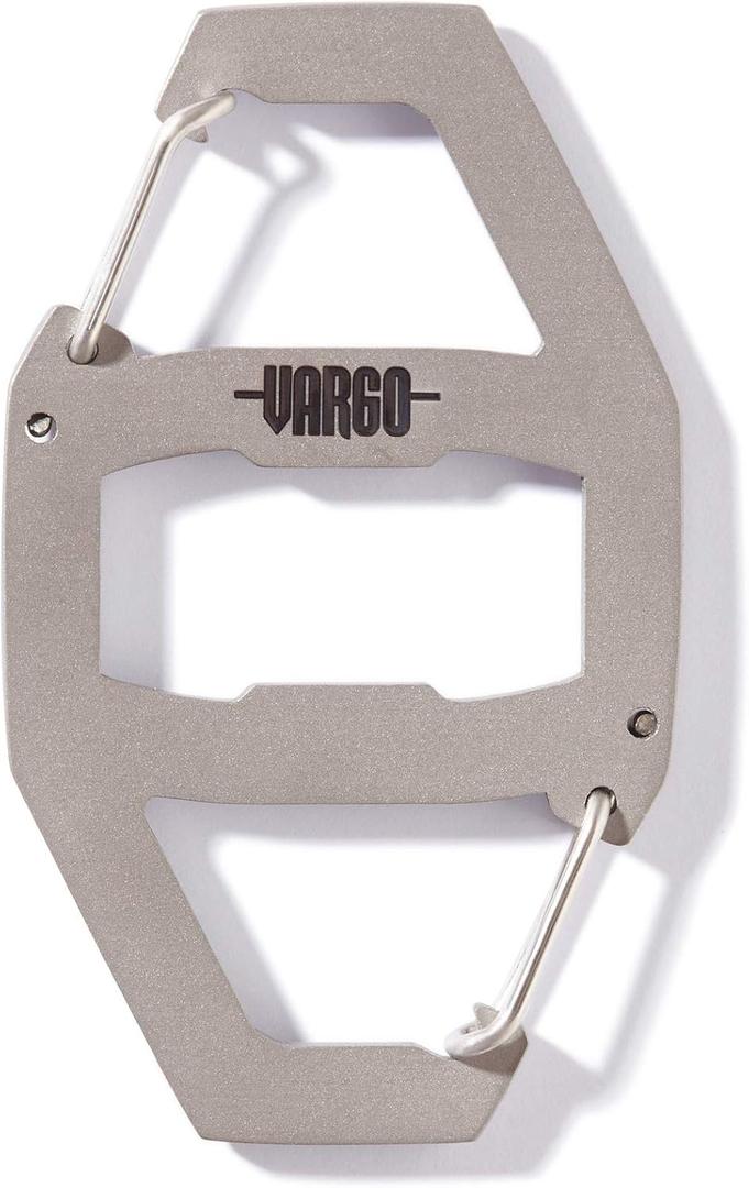 Vargo Titanium Binary Carabiner - Lightweight and Strong Titanium Carabiner