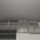 Grillers 6 pcs 17" x 9 3/4" ( Black and silver )