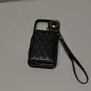 Compatible with iPhone 14 Pro Max 6.7" Wallet case with Zipper Credit Card HolderRFID Blocking,Flip Folio Book PU Leather Phone case Shockproof Cover Men Women for Apple14 Pro Max case Black