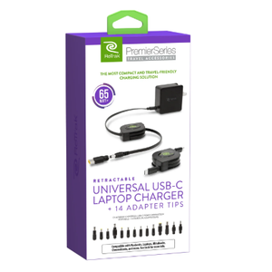Retractable Universal USB C Laptop Charger