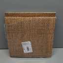 RUBFAC Baby Boxes with Letters for Baby Shower, 4pcs Rustic Farmhouse Style Boho Balloon Boxes with Burlap Grain for Birthday Gender Reveal Decoration Backdrop Photo Props