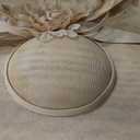 dressfan Church Fascinator Derby Hats for Women,20s 50s Linen Vintage Derby Hat for Church/Wedding/Cocktail/Tea Party (Yellow)