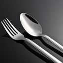 KINGSTONE 30 Pieces Silverware Set, Flatware Cutlery Set for 6, 18/10 Stainless Steel Silverware Utensils Minimalist Design Dishwasher Safe