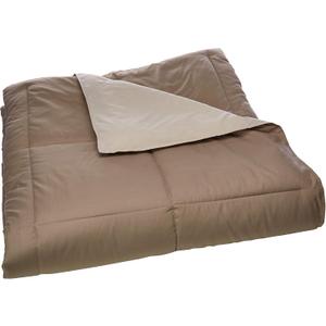 Modern Threads Down Alternative Reversible Comforter Taupe/Champagne Queen