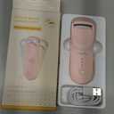 Heated Eyelash Curler, Mini Electric Eyelash Curler for Women with 5s Fast Heating & 24H Long-Lasting Curl, 2-Level Temp Control, Anti-Burn Silicone Pad, Portable Type-C Charging