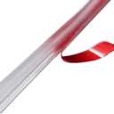 Gordon Glass Double-Leg Clear Vinyl Seal with Pre-Applied Self-Adhesive Backing for Frameless Shower Doors - 73" Long