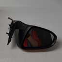 Left Driver Side Mirror Compatible With Toyota Camry 2015 2016 2017 With Power-Adjustable, Turn Signal Light, Non-Heated OE TO1320320 Black