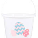 Holiday Home Pink Bunny & Eggs Easter Bucket, 3 pk