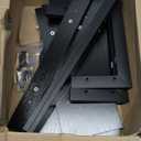 MARTY 2 Tier Spice Rack Organizer for Countertop, 15.8''L Coffee Station/Bathroom Organizer Countertop, Counter Shelf Desktop Storage Organizer for Kitchen, Bedroom, Office (Black)