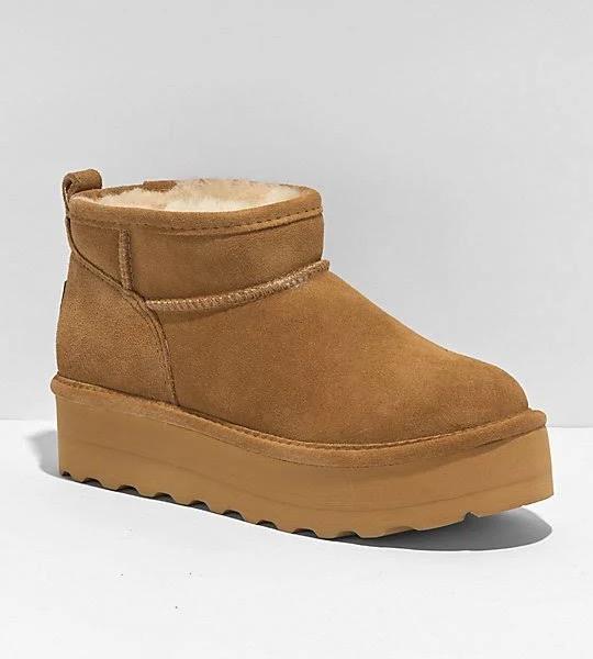 BearPaw Retro Super Shorty Iced Coffee, Size 7