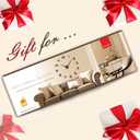 VANGOLD Wall Clock for Living Room Decor