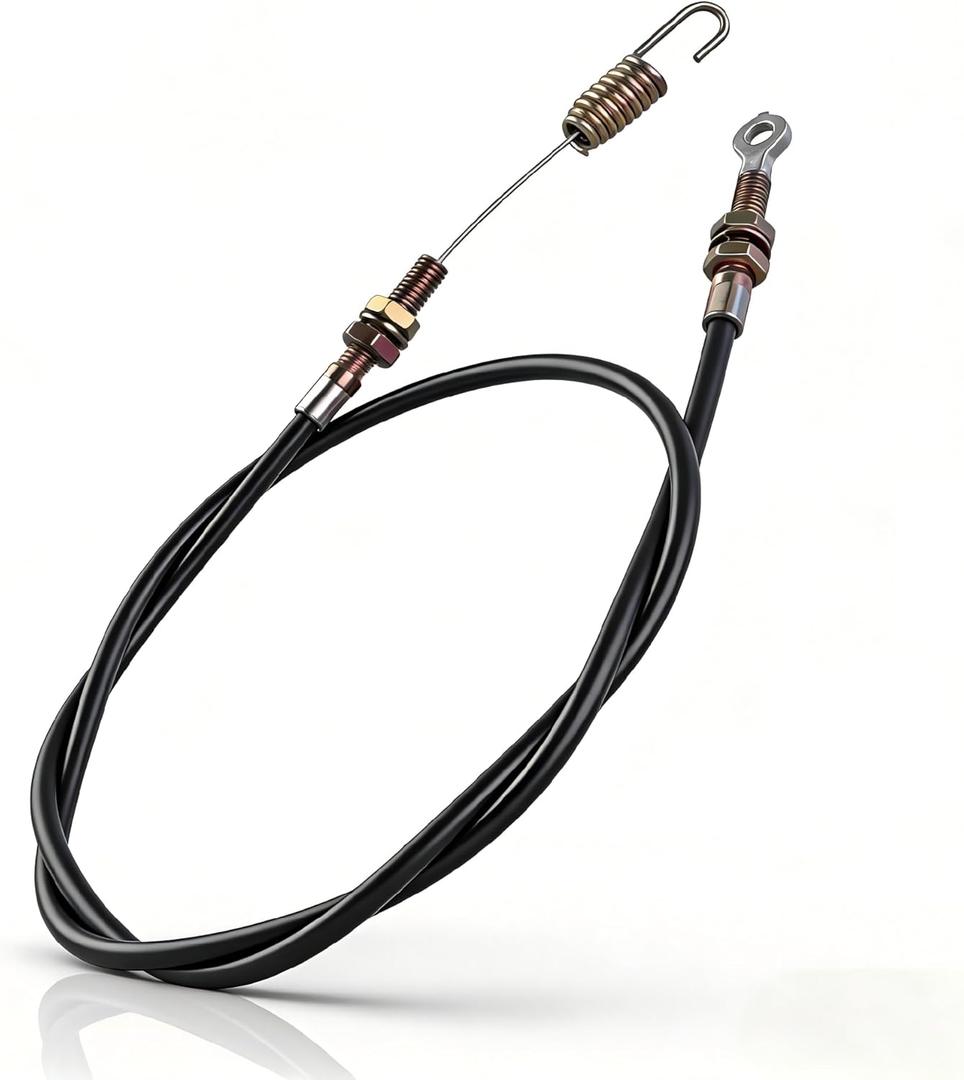 946-0571 9460571 Forward Drive Engagement Cable, Fit for MTD Troy-Bilt Cub Cadet Ryobi Craftsman Tiller, Replaces 746-0571 746-571, Rototiller Clutch Engagement Control Cable with Extension Spring