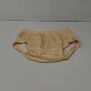 Adult Diaper Cover Waterproof, Reusable Incontinence Plastic Pants Underwear, High Waist Leakproof Absorbent Rubber Diapers 3XL (Beige)