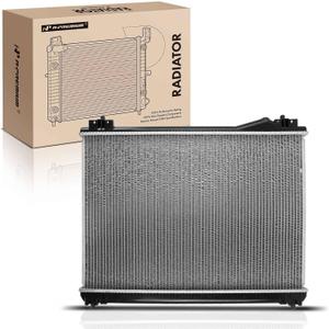 A-Premium Engine Coolant Radiator Assembly with Transmission Oil Cooler