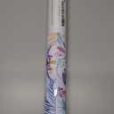 practicalWs Peel and Stick Wallpaper Boho 17.7" x 393.7", Colorful Floral Contact Paper for Bedroom Decor, Modern Coconut Tree Self Adhesive Removable Mural, Vinyl Wall Paper Roll (Blue)