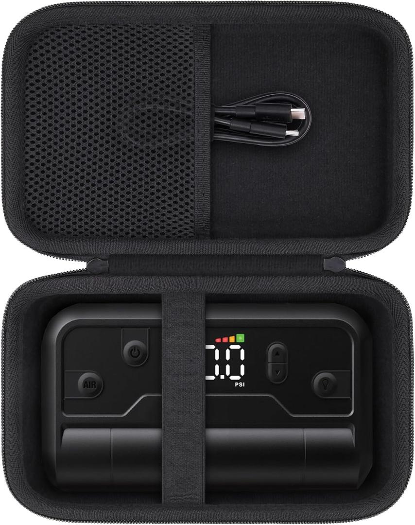 Hard Case Compatible with NOCO Air AL5 UltraFast 5A Cordless Tire Inflator(Black Case)