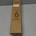 SHACOS Round Braided Placemats 15 inch Set of 6 Washable Kitchen Table Placemats for Home Wedding Party (Blue White, 6)