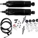 Gabriel 49205 HiJackers Rear Adjustable Air Shock Absorbers Fits American Motors; Chevrolet; Ford; Lincoln; Mercury Cougar, Marauder, Montego, Monterey, Voyager; Oldsmobile; Toyota Sienna (1 Pair)
