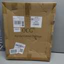 OCG Pull Out Cabinet Organizer (20.75" W x 17" D), Pull Out Shelves 1 Tier, Cabinet Slide Out Shelves for Base Cabinet Organization in Kitchen Bathroom Pantry, Bottom Mount, Chrome Finish