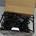 Areker Christmas Cluster Lights,760LED Warm White Christmas Tree Lights 25ft,8 Modes&Memory Function with Dark Wire, Waterproof Christmas String Lights Outdoor,Indoor,Garden,Wedding