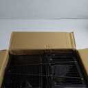 2-Pack Rat Traps Humane Live Mouse Vole Chipmunk Trap Cage for Indoors and Outdoors (Black)