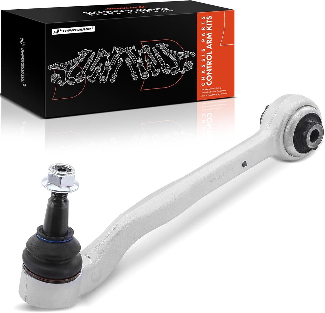 A-Premium Front Left Rearward Lower Control Arm, with Ball Joint & Bushing, Compatible with Cadillac CT4 2020-2022, ATS 2013-2019, RWD