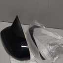 Side Rear View Mirror Cover for Honda CRV 2023 2024 2025 2026 Bright Black Turn Signal Housing Cover Accessories(with Turn Signal housing Slot.)