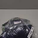 Boladeci Men's Sherpa Lined Hoodie Sweatshirts Heavy Fleece Cotton for Winter Cold Weather (Medium, Navy)