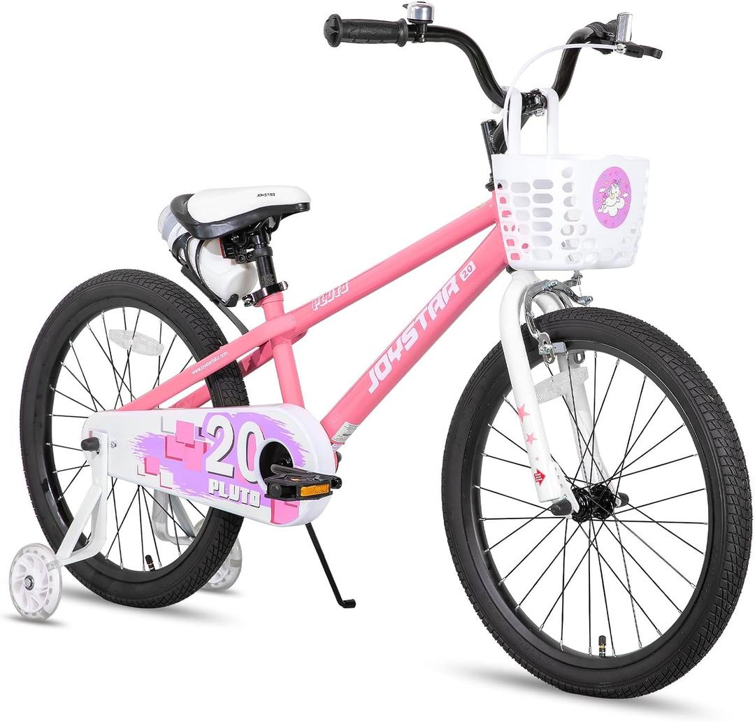JOYSTAR Pluto 18" Kids Bike for Boys Girls Age 5-8 Years Pink