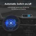 VJOYCAR New Colorful Speedometer HUD GPS Digital Speed Meter MPH KM/H Speedo Head Up Display for Cars Trucks, USB Cable Plug & Play (7 Color/MPH KM/H)