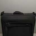 WallyBags Solutions Rolling Garment Bag, Multiple Hangers and Made for Men and Women (45-Inch Rolling, Black)