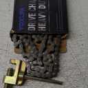 YOXUFA #35 Chain for Mini Bike Coleman CT100U CC100X Baja Doodle Bug DB30 Motovox MBX10 MBX11 Mega Moto MM-B80 105cc Predator 79cc 97cc 100cc Engine Powersports Parts with Chain Breaker - 140 Links