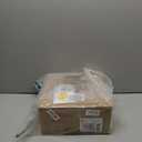 kudos Flush 12-inch LED Light Fixture, Black and Gold Finish, 12W/1200lm for Bedroom, Hallway, 3000K/4000K/6000K Adjustable, KDCL01-BK