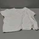 Dalavch Women's Crop Top Short Sleeve Athletic Workout Yoga Running Gym Casual Tees T-Shirts Loose Fit Small