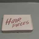 Bangs Hair Clip Human Hair, 100% Remy Human Hair, No Tangle & Smooth, 4x6 3D Wispy Bangs, 10g # Dark Brown