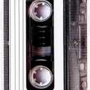 Case for iPhone 15 Matte Finish Heavy Duty Soft Back Cover with Reinforced Corners TPU Soft Bumper Retro Cassette Tape Case Compatible with iPhone 15