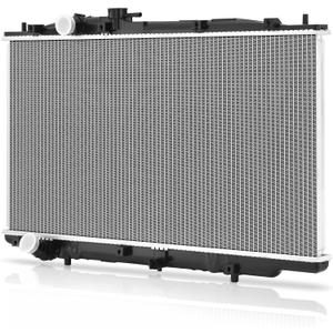 DWVO Complete Radiator Compatible with 03 04 05 06 07 Honda Accord 3.0L V6