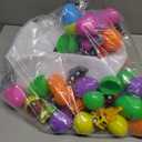 JOYIN 24 Pcs Filled Easter Eggs with Pull Back Construction Cars, Prefilled Easter Egg with Vehicle for Kid Boys, Basket Stuffers/Fillers, Party Favor, Classroom Prize Supplies