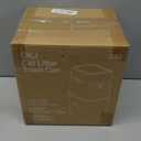 Cat Litter Box Waste Disposal System for Odor Control | GKJ Cat Litter Trash Can | Includes 1 roll of 16 Easy Tear-Off Bags | Diaper Trash Can (White)